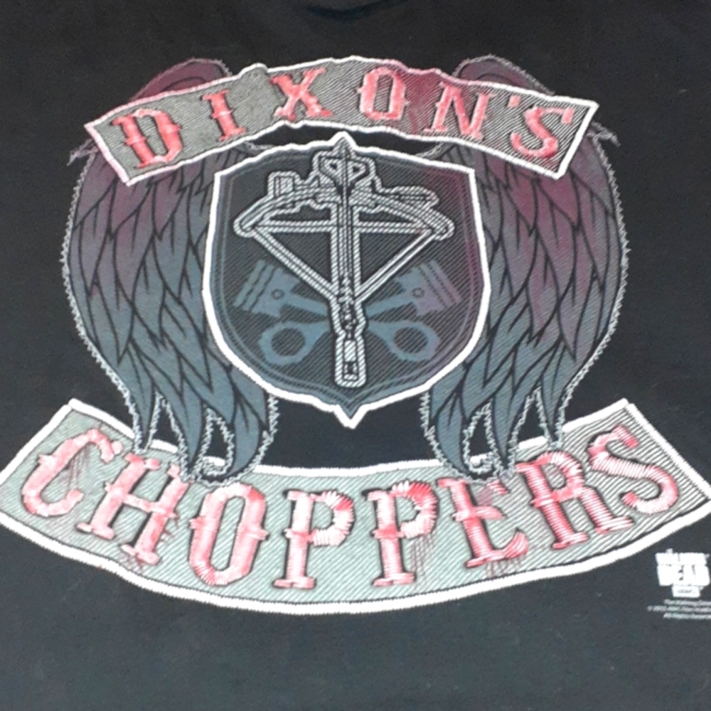 Dixons Choppers Tee Shirt 2XL Black